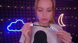 АСМР макияж со звуками рта