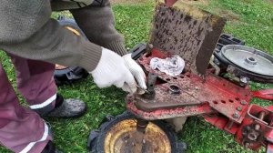 замена сальников редуктора мотоблок луч