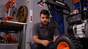 Как собрать снегоуборщик Patriot PRO 750