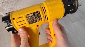 Обзор на Фен строительный сетевой DeWALT D26411-QS