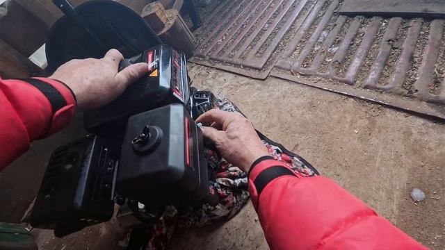 Первый запуск нового двигателя для мотоблока. смотреть онлайн