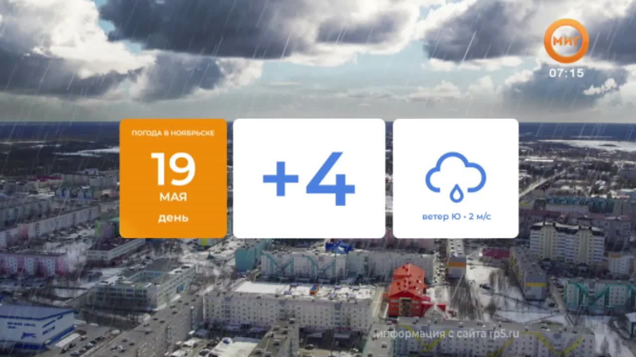 УТРОЗАЛИЕВ. 19 МАЯ 2025 (МИГ ТВ, Ноябрьск)