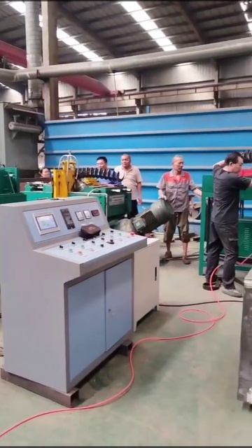 станок для производства шнековой спирали Китай смотреть онлайн