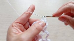 Квадратная салфетка крючком. Сервировочная салфетка