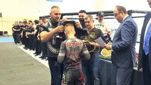Вручение Чемпионского пояса "Time to Fight" по ММА@Максим Шв?