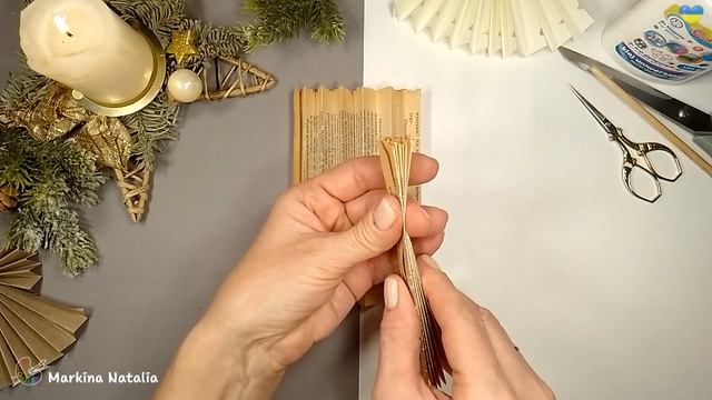 РОЖДЕСТВЕНСКИЙ АНГЕЛ из БУМАГИ💛 PAPER ANGEL | BEAUTIFUL CHRISTMAS CRA