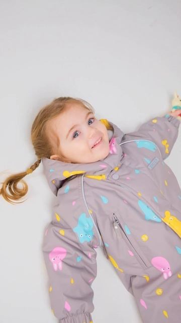 Демисезонный комбинезон с утеплителем Crockid смотреть онлайн