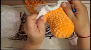 МК Гусь-обнимусь вязаный крючком 1м. Часть 1