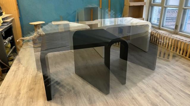 Слайд шоу. Офисные столы -большой стол и поменьше смотреть онлайн