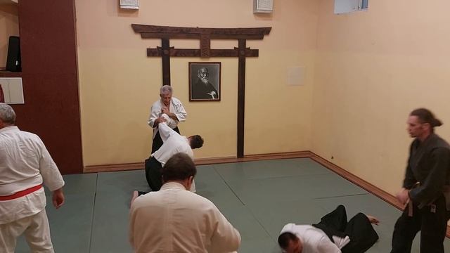 Тренировка по айкидо