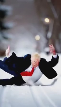 Трамп ступил на скользкую дорожку.Смотри Донни,не отбрось коньки😂😂🤣