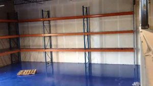 Монтаж складских стеллажей Фронтальные стеллажи