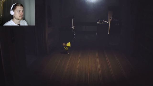 Little Nightmares Прохождение игры #2 Литл Найтмерс. Слепой и злой мужик.