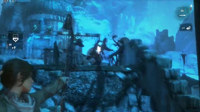 Прохождение Rise of the Tomb Raider Часть 13 Разрушительница ворот