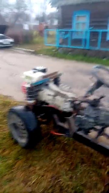 Мини трактор классика 4х4 без редуктора и ремней смотреть онлайн