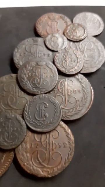 ТЯЖЕЛЫЕ МОНЕТЫ РОССИЙСКОЙ ИМПЕРИИ, НО ОЧЕНЬ КРАСИВЫЕ!!
