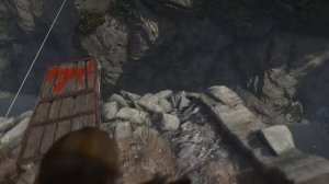 Rise of the Tomb Raider - Прыжки с большой высоты (не с мостика)