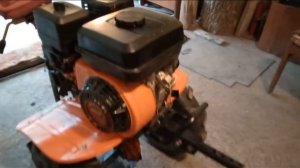 Мотоблок после ремонта поршневых колец