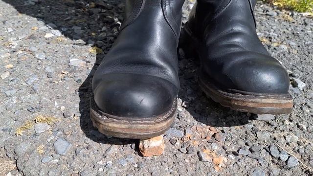 Сапоги армии ФРГ Bundeswehr яловые полиуретановая подошва смотреть онлайн