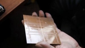 Травление печатной платы с помощью лазера, стеклотекс