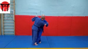 Дзюдо. Передняя подсечка вправо и влево с одного захва