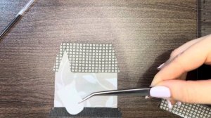 Аппликация из ткани. Домики из ткани. Пэчворк. Лоскутн?