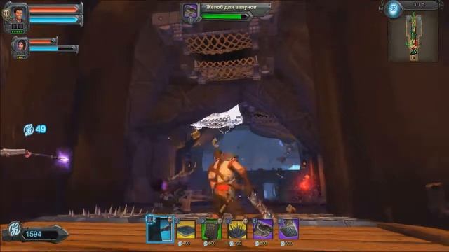 Прохождение Orcs Must Die2 Co-op: Часть2 - Тоннели