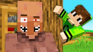 СУМАСШЕДШИЙ ЖИТЕЛЬ НЕ ПУСКАЕТ МЕНЯ ДОМОЙ! МАЙНКРАФТ! Minecraft