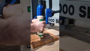 Инкрустация торцевой доски. ЧПУ по дереву. Savinsname