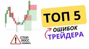 5 ошибок, которые разрушали мой трейдинг
