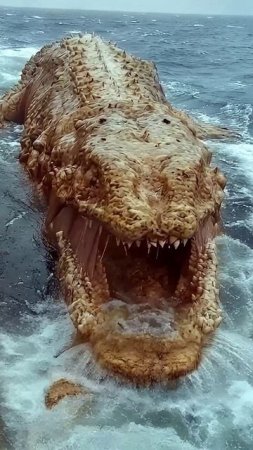 Рыбаки сняли гигантское существо в открытом море: что это было?