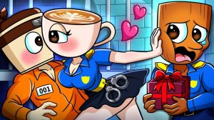 INCREDIBOX SPRUNKI Полицейская Девочка Каппучина x Каппучино! – Полиция против Вора 😭😭