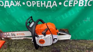 Огляд на бензопилу STIHL MS 382