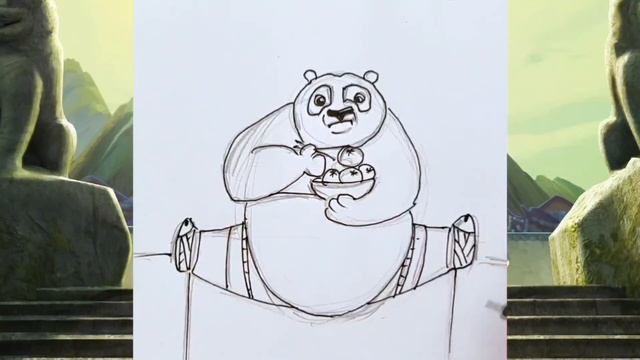 Малюємо Панду Кунг-Фу 🐼 смотреть онлайн