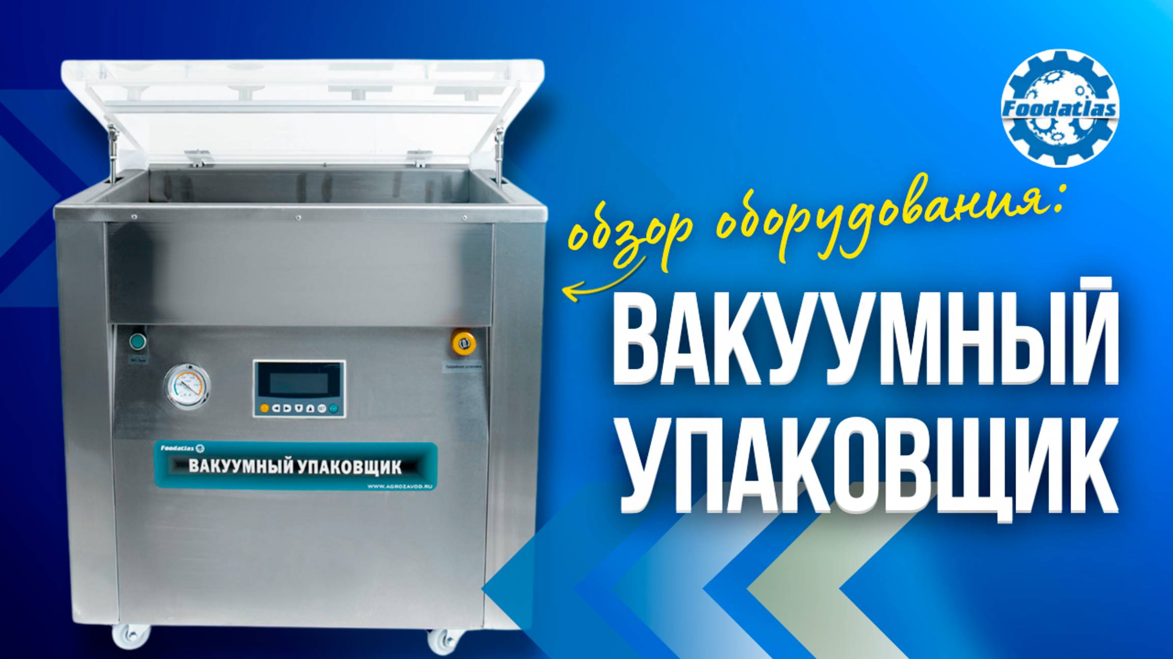 Вакуумный упаковщик с вибростолом DZ-650 Foodatlas Eco