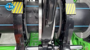 Стыковая сварка ПНД труб Dn225, sdr 17