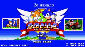 Sonic The Hedgehog 2 Absolute Прохождение №1