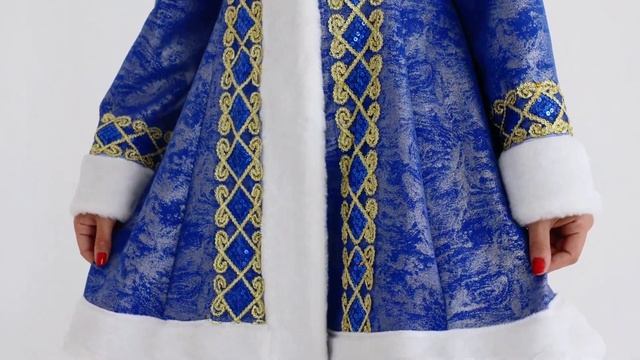 Костюм Святого Миколая синій зі сріблом смотреть онлайн