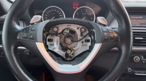 Как снять руль на БМВ X6 / Как снять подушку на BMW X6 / Руль