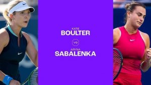 09.08.2024. Кэти Боултер - Арина Соболенко. WTA Toronto. Katie Boulter - Aryna Sabalenka