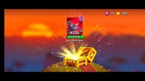 Открываю легендарный сундук в игре Hills of Steel