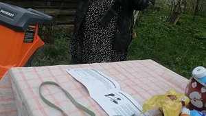 садовый измельчитель patriot PT SE 24 первый тест