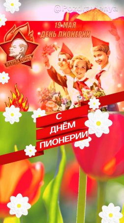 С Днём пионерии! 19 мая