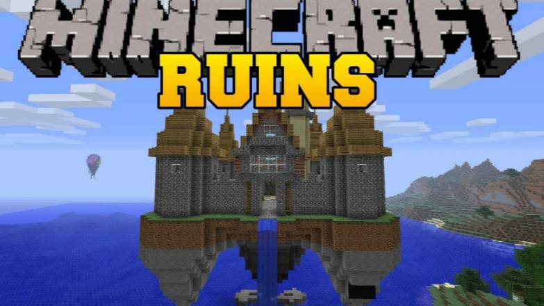 Обзор Мода Руины Постройки в Майнкрафт Minecraft