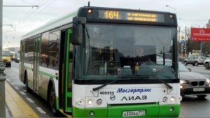 Поездка на автобусе ЛиАЗ-5292.22 № 02535 Маршрут № 201 Москва