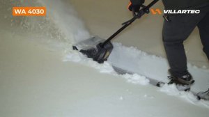 Аккумуляторная снегоуборочная лопата VILLARTEC WA 4030 - лёгк