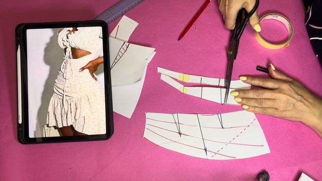 Моделирование молодежного летнего платья смотреть онлайн