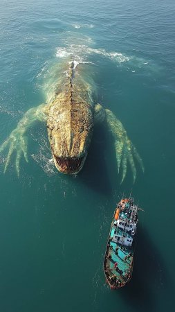 Невероятная встреча с морским чудовищем — современник динозавров?