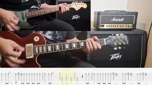 AC DC - Hard As A Rock(guitar cover ,tab)