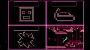 Прохождение уровня  "Break Away" в игре Geometry dash!